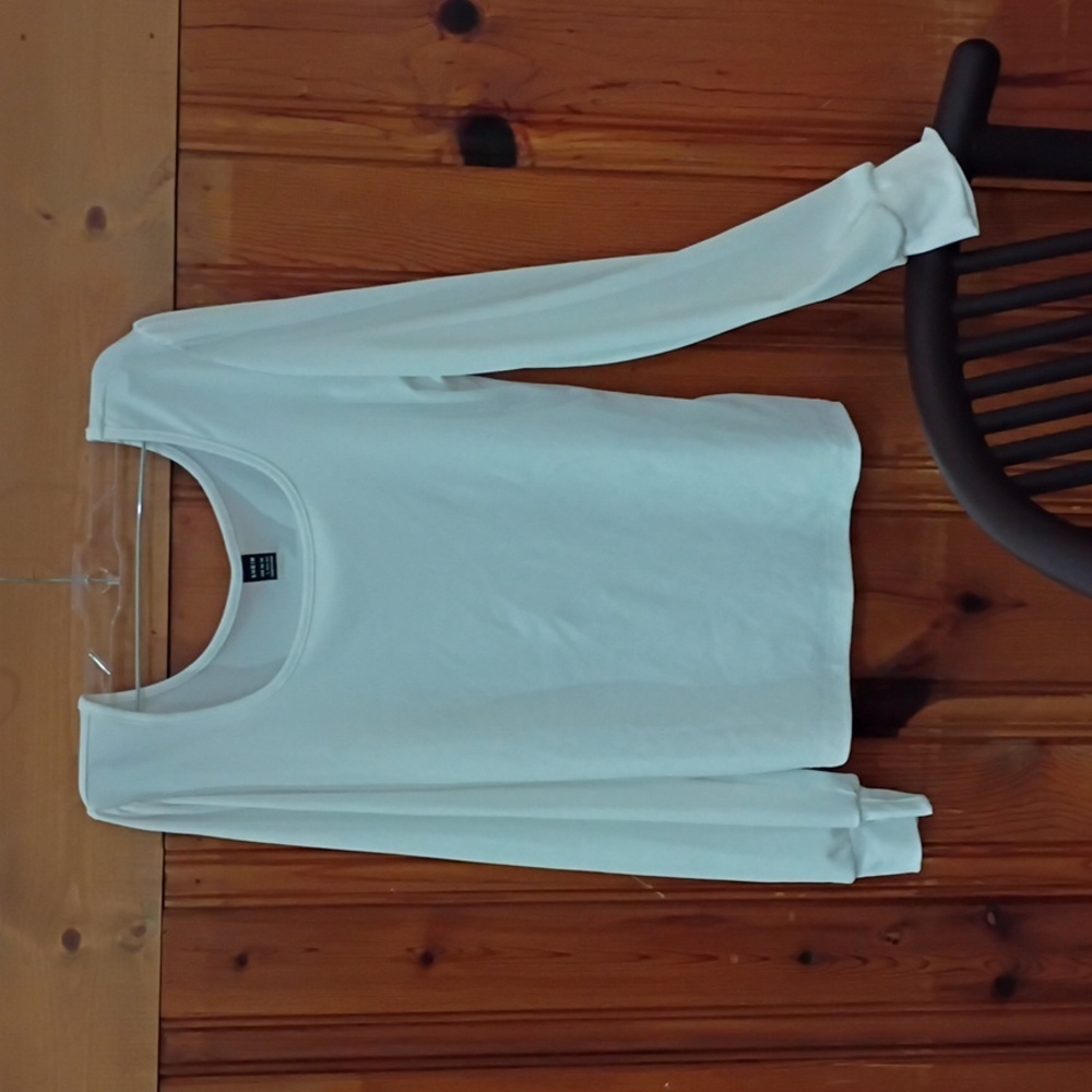 Long Sleeve Square Neck Shirt